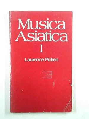 Immagine del venditore per Musica Asiatica 1 venduto da Cotswold Internet Books