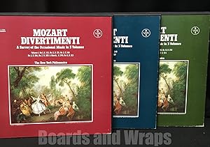 Divertimenti A Survey of the Occasional Music in 3 Volumes