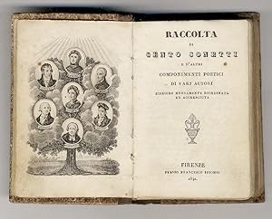 Raccolta di Cento Sonetti e d'altri componimenti poetici di varj autori. Edizione nuovamente rior...