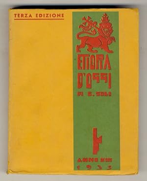 Seller image for Etiopia d'oggi. Con sette grafici e tre tavole fuori testo. for sale by Libreria Oreste Gozzini snc