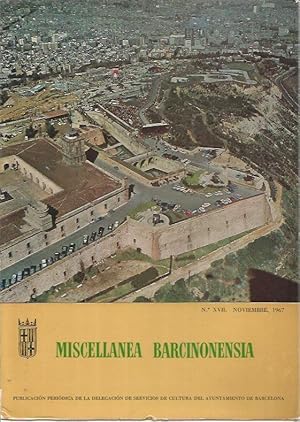 Seller image for LAMINA 25600: Portada de la revista Miscellanea Barcinonensia, numero XVII for sale by EL BOLETIN