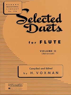 Imagen del vendedor de Selected Duets for Flute : Advanced a la venta por GreatBookPricesUK