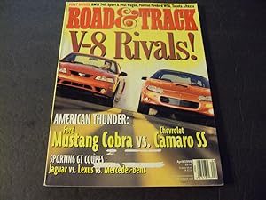 Road and Track Apr 1999 Mustanf Cobra vs Camaro SS