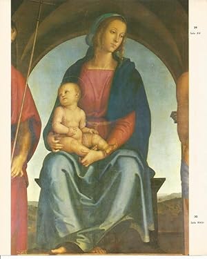 Bild des Verkufers fr LAMINA 25377: Virgen con el Niom por Perugino zum Verkauf von EL BOLETIN