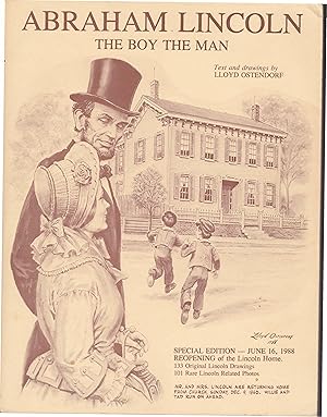 Imagen del vendedor de Abraham Lincoln: The Boy The Man a la venta por Zoar Books & Gallery