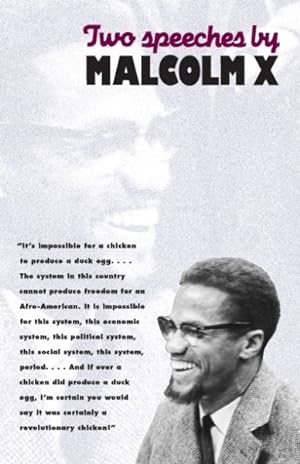 Image du vendeur pour Two Speeches by Malcolm X mis en vente par GreatBookPrices