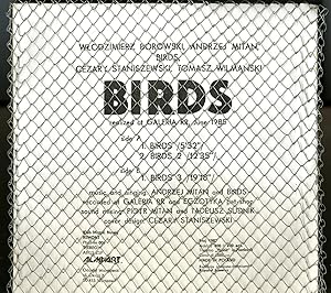 Ptaki. Birds, realized at Galeria RR, June 1985 [12-inch vinyl LP record in pasteboard sleeve and...