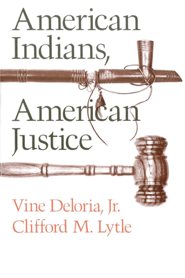 Seller image for American Indians, American Justice (Paperback or Softback) for sale by BargainBookStores