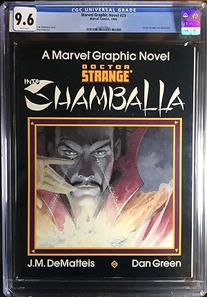 DOCTOR STRANGE Into SHAMBALLA - MARVEL GRAPHIC NOVEL No. 23 - CGC Graded 9.6 (NM+)