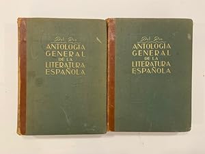 Immagine del venditore per Antologia General De La Literature Espanola (In Two Volumes) Verso, Prosa, Teatro venduto da Eat My Words Books