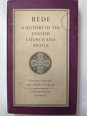 A History Of the English Church And People