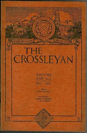 Image du vendeur pour The Crossleyan Volume XXIII No.2 May 1942 mis en vente par Lazy Letters Books