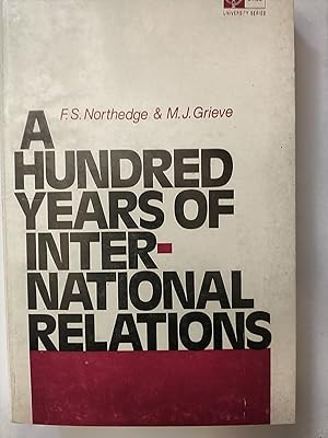 Seller image for A Hundred Years Of International Relations for sale by Early Republic Books