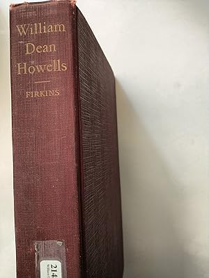 Image du vendeur pour William Dean Howells: a Study mis en vente par Early Republic Books