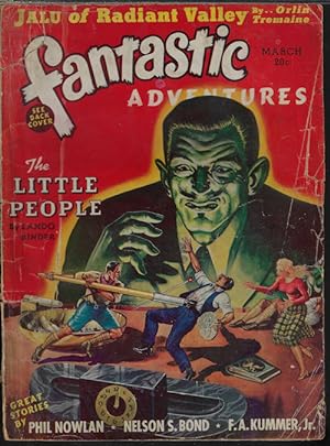 Seller image for FANTASTIC ADVENTURES: March, Mar. 1940 for sale by Books from the Crypt