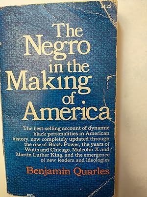 Imagen del vendedor de The Negro In the Making Of America a la venta por Early Republic Books