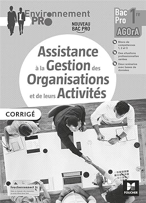 Environnement Pro - AGOrA - 1re Bac Pro - Ed. 2021 - Corrigé