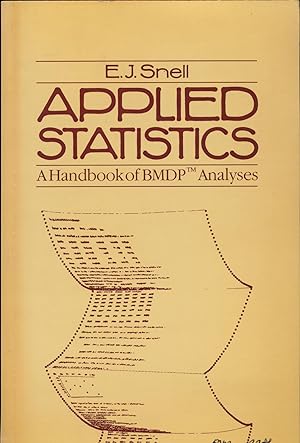 Bild des Verkufers fr Applied Statistics A Handbook of BMDP Analyses zum Verkauf von avelibro OHG