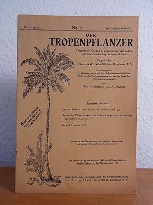 Anatolische Fettschwanzschafe. Beitrag in "Der Tropenpflanzer. Zeitschrift für das Gesamtgebiet d...