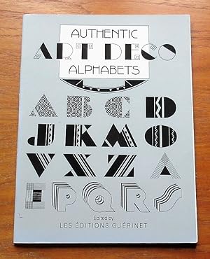 Authentic Art Deco Alphabets.