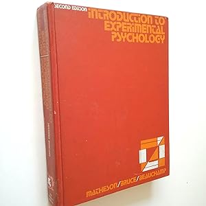 Image du vendeur pour Introduction to Experimental Psychology mis en vente par MAUTALOS LIBRERA
