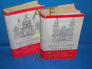 Imagen del vendedor de Reclams Kunstfhrer : sterreich in 2 Bnden: Band 1: Wien, Niedersterreich, Obersterreich, Burgenland, Baudenkmler // Band 2: Salzburg, Tirol, Vorarlberg, Krnten, Steiermark a la venta por Antiquarische Fundgrube e.U.