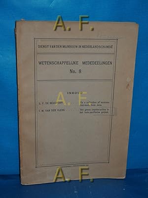 Immagine del venditore per Inhoud : On a collection of miocene fish-teeth from Java. Het genus Lepidocyclina in het Indo-pacifische gebied. Dienst van den Mijnbouw in Nederlandsch-Indie. Wetenschappelijke Mededeelingen No. 8. venduto da Antiquarische Fundgrube e.U.