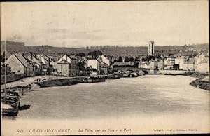 Image du vendeur pour Ansichtskarte / Postkarte Chteau Thierry Aisne, La Ville, vue du Nouveau Pont mis en vente par akpool GmbH