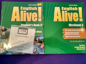 Imagen del vendedor de English Alive! Student's Book & Workbook 3 (catal - angls) (+cd) a la venta por Librera LiberActio