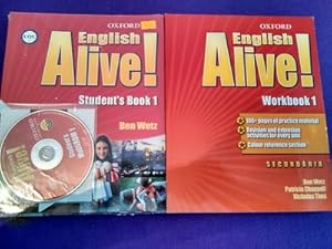 Imagen del vendedor de English Alive! Student's Book & Workbook 1 (catal - angls) (+cd) a la venta por Librera LiberActio