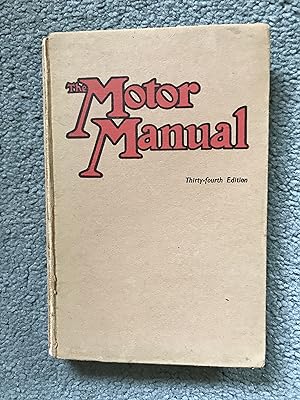 The Motor Manual 34th. Edition