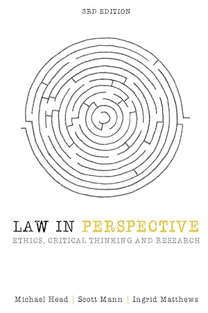 Immagine del venditore per Law in Perspective: Ethics, Critical Thinking and Research venduto da moluna