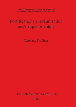 Bild des Verk�ufers f�r Fortifications et urbanisation en Afrique orientale zum Verkauf von moluna