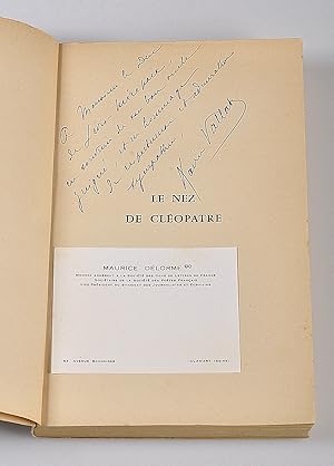 Le Nez de Cloptre, Souvenirs d'un Homme de Droite, 1918-1945 - Bibliothque du Duc de ...