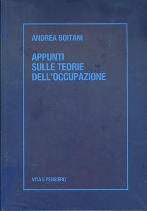 Appunti sulle teorie dell'occupazione