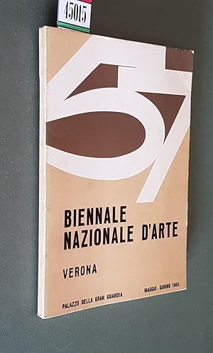 Immagine del venditore per 56 BIENNALE NAZIONALE VERONA PALAZZO DELLA GRAN GUARDIA venduto da Stampe Antiche e Libri d'Arte BOTTIGELLA