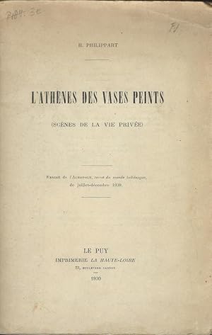 Immagine del venditore per L'Athnes des vases peintes (Scnes de la vie prive) venduto da Librairie Archaion