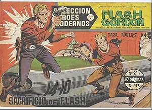 Flash Gordon. Col. Héroes Modernos. Serie B Nº 21 Sacrificio de Flash. Editorial Dolar