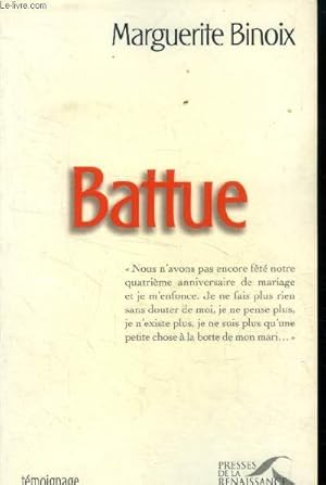 Bild des Verkufers fr Battue zum Verkauf von Le-Livre