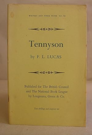 Bild des Verkufers fr Writers And Their Work - Tennyson zum Verkauf von Eastleach Books