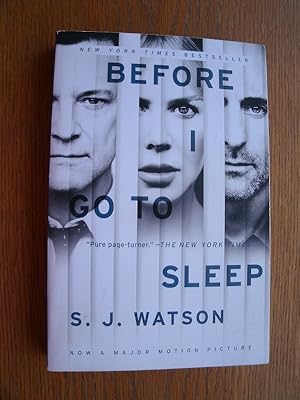 Seller image for Before I Go to Sleep for sale by Scene of the Crime, ABAC, IOBA