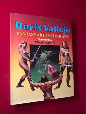 Bild des Verkufers fr Boris Vallejo: Fantasy Art Techniques (SIGNED 1ST PRINTING) zum Verkauf von Back in Time Rare Books, ABAA, FABA