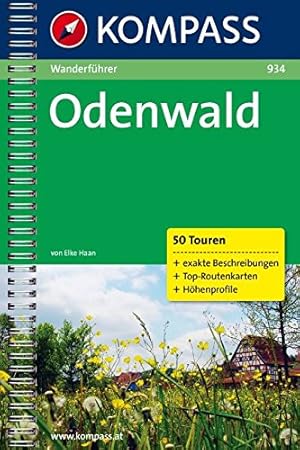 Bild des Verkufers fr Odenwald: Wanderfhrer mit 50 Touren mit Hhenprofilen, Tourenkarten und Wandertipps. zum Verkauf von Gabis Bcherlager