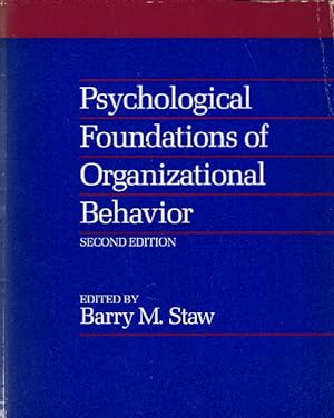 Seller image for Psychological Foundations of Organizational Behavior for sale by AMAHOFF- Bookstores