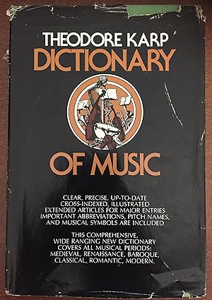 Bild des Verkufers fr Dictionary of music (A Laurel original) zum Verkauf von FULFILLINGTHRIFTBOOKHOUSE