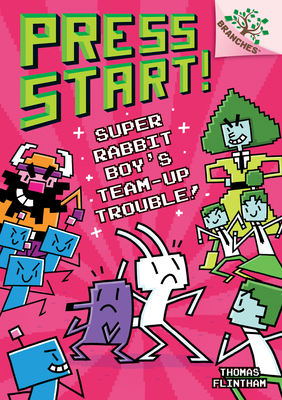 Image du vendeur pour Super Rabbit Boy's Team-Up Trouble!: A Branches Book (Press Start! #10) (Library Edition), 10 (Hardback or Cased Book) mis en vente par BargainBookStores