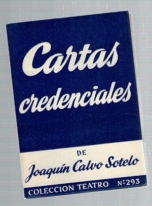 Imagen del vendedor de Cartas credenciales a la venta por Librería Diálogo