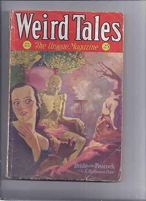 Immagine del venditore per Weird Tales Magazine ( Pulp ) / Volume 20 ( xx ) # 2, August 1932 ( Maker of Gargoyles; Arkham (poem); The Dark Angel, etc) venduto da Leonard Shoup