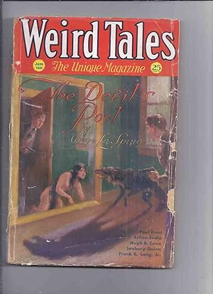 Image du vendeur pour Weird Tales Magazine ( Pulp ) / Volume 19 ( xix ) # 6, June 1932 ( Devil's Bride [pt 5], The Brain Eaters; The Weird of Avoosl Wuthoqquan, etc) mis en vente par Leonard Shoup