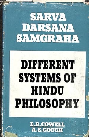 Bild des Verkufers fr Different systems of Hindu Philosophy zum Verkauf von WeBuyBooks